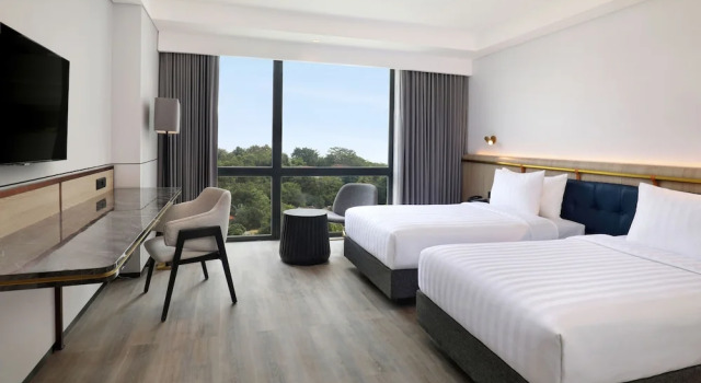 Premier huone Hotel Aruss Semarang