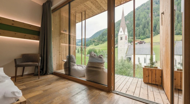 Двухместный номер Superior с балконом Naturhotel Rainer