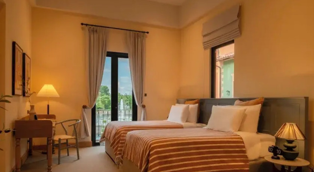 Номер Standard с балконом и с видом на гавань Toscana Valley Hotel Portofino