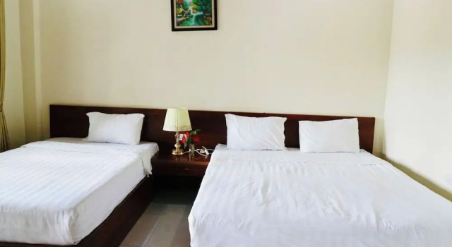 Трёхместный номер Deluxe с видом на сад Vang Vieng Garden Resort