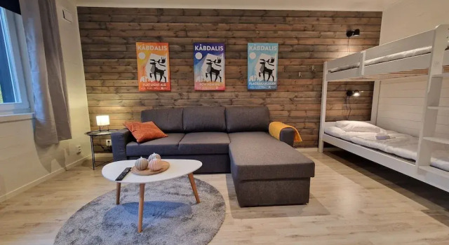 Bryggerihusen, Book Lejlighed Hoteller i Lapland Sweden med parkering, Parkering