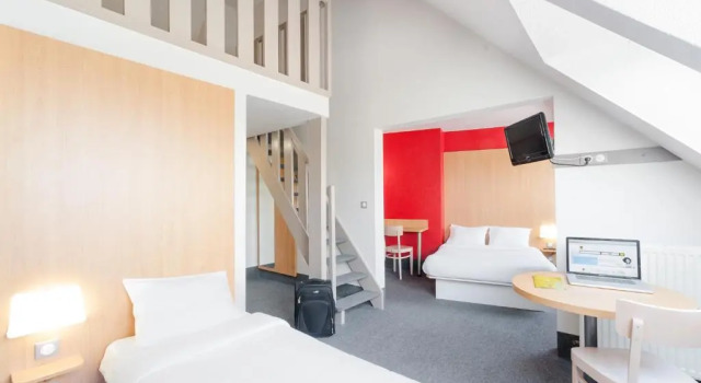 Четырёхместный номер Standard B&B HOTEL Quimper Sud Bénodet