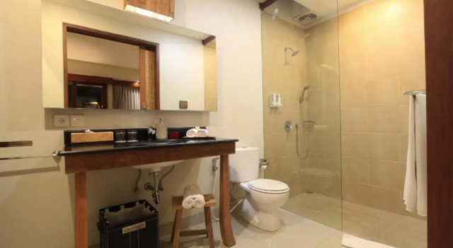 Deluxe Doppel Zimmer mit Poolblick Uma Karan