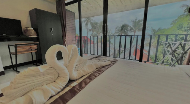 Номер Superior с видом на море The Shore Samui