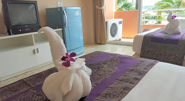 Двухместный номер Superior с балконом и с красивым видом из окна Khao Saming Paradise Resort