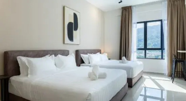 Люкс с видом на город Sunshine Residence Suites