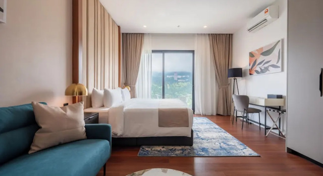 Двухместный люкс Deluxe с балконом Antharas 1 Genting Highlands by ELECTUS HOME