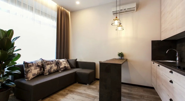 Двухместные семейные апартаменты Old Town Trio Apartments