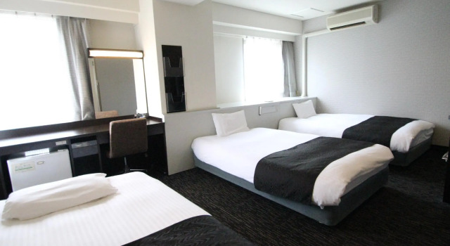 Трёхместный номер Standard APA Hotel Kumamoto Sakuramachi Bus Terminal Minami