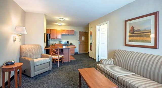 Двухместный люкс c 1 комнатой Candlewood Suites Indianapolis Northwest by IHG