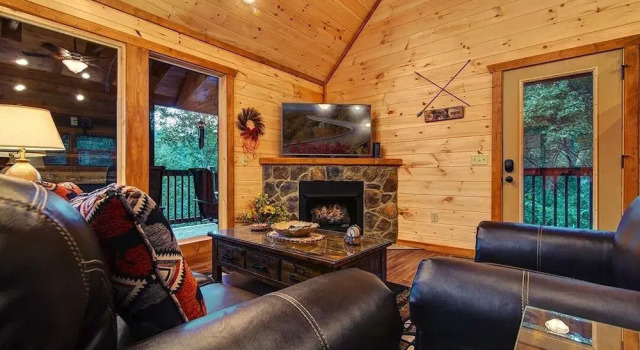 Cherokee Wind 1225 - 1 Br Cabin, Забронировать Дом для отпуска Отели Great Smoky Mountains National Park с парковкой, Парковка