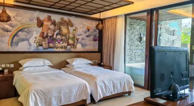 Двухместный люкс Hainan Mount Qixian Tang Hotel