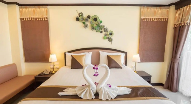 Двухместный номер Deluxe с видом на море Baan Sailom Hotel Phuket - Sha Extra Plus