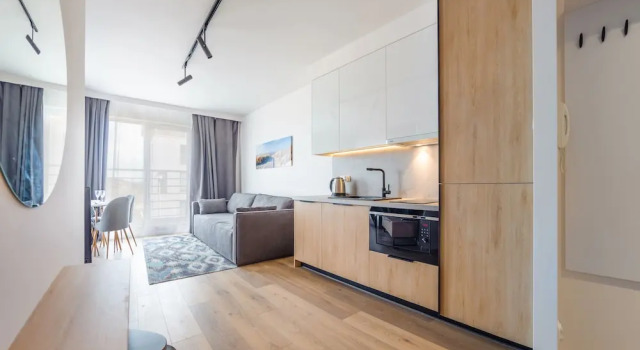 Апартаменты с балконом Residence I Jastrzębia Góra, Sun & Snow
