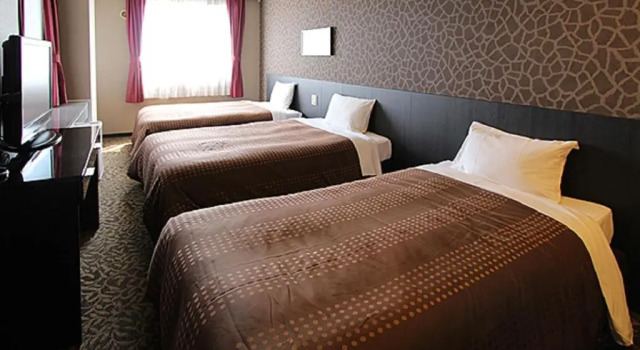 Трёхместный номер Standard HOTEL LiVEMAX BUDGET Kobe