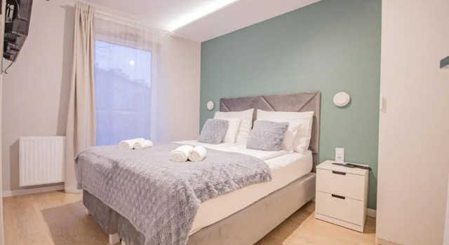 Апартаменты с 2 комнатами с балконом и с видом на парк InPoint Smart Apartments