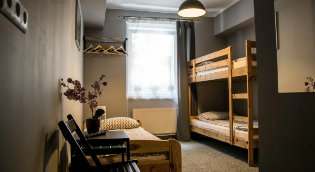 Трёхместный номер Standard Moon Hostel Kraków