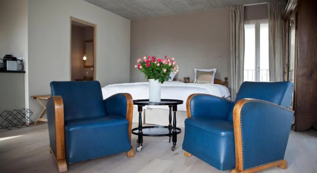 Полулюкс с балконом Le Coq Chantant B&B and Boutique Hotel St-Livres