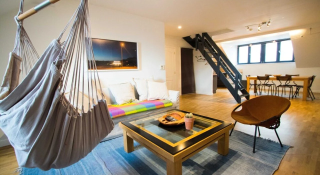 Апартаменты с 2 комнатами с балконом Charming Apartments near Avenue Louise