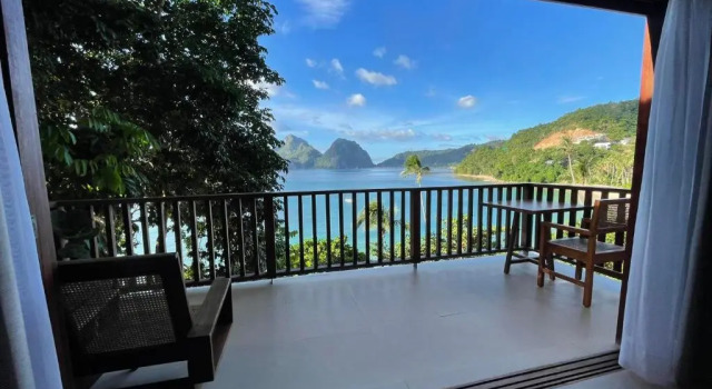 Двухместный люкс с видом на море Mua Tala Hotel El Nido