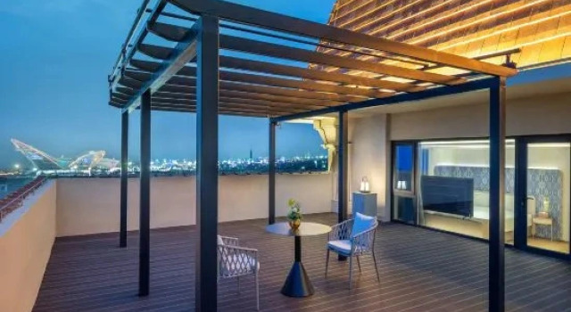 Люкс Manxin Qingdao Golden Beach Beer City Seaview Hotel