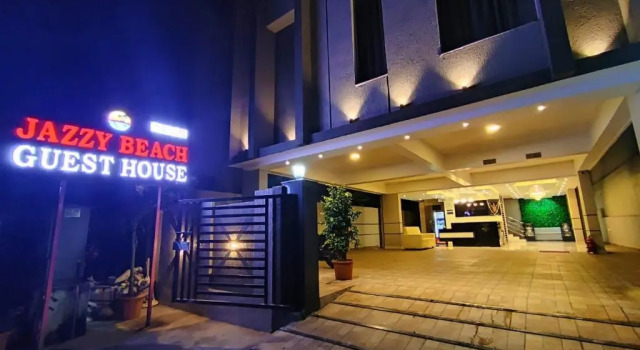 Jazzy Beach Guest House, Rezerwuj Pensjonat Hotele w Andhra Pradesh z parkingiem, Parking