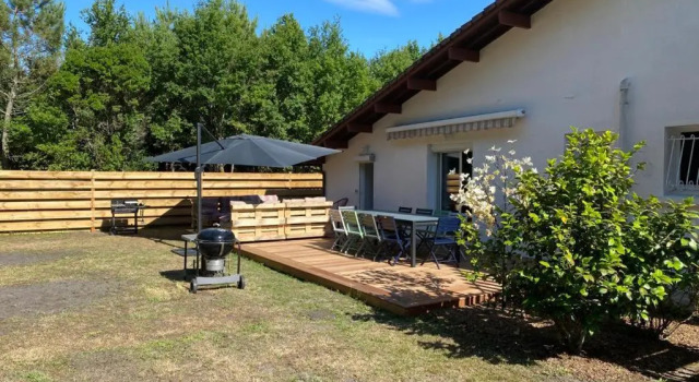 Вилла Maison landaise, 4 chambres avec jardin, classé 3 étoiles