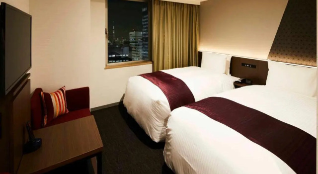 Двухместный номер Corner Hotel Intergate Tokyo Kyobashi