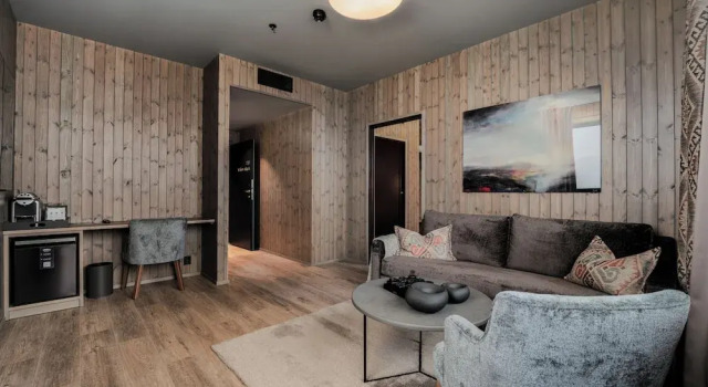 Люкс Deluxe Pellestova Hotell Hafjell