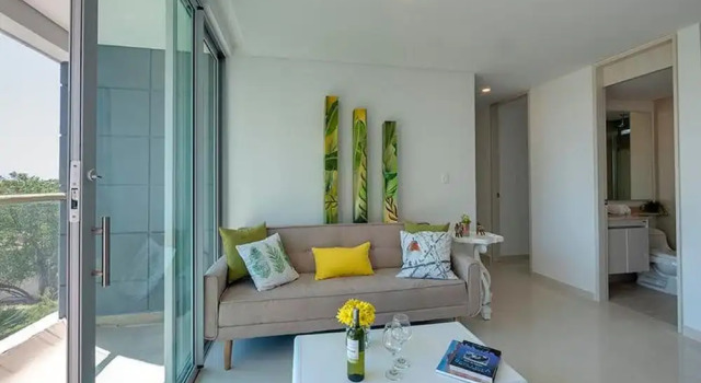 Apartment in Cartagena 3F5 Ocean Front With Air Conditioning and Wifi