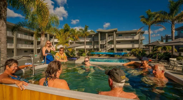 Апартаменты с видом на море Marina Park Apartments Whitianga