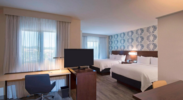 Четырёхместная студия Residence Inn Atlanta Perimeter Center Dunwoody