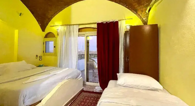 Двухместный номер Deluxe с балконом Nubian Palace Eco Lodge - A Nubian Home