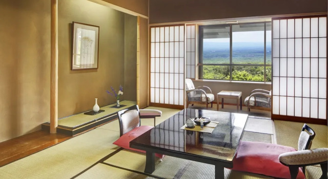 Номер Standard с видом на внутренний двор Nasu Onsen Sanraku