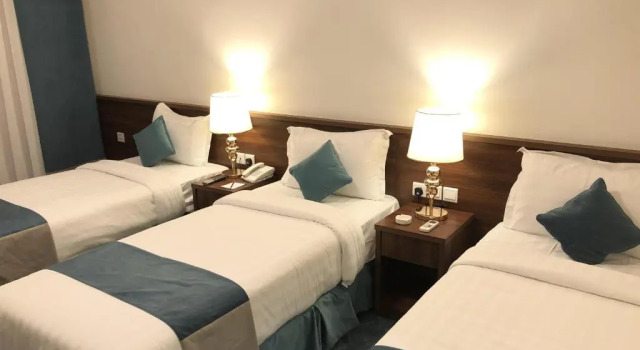 Трёхместный номер Standard Zaha Al Madina Hotel