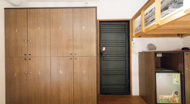 Кровать в общем номере Kenting Location Hotel - Loving Nan Wan