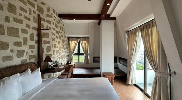 Двухместный номер Standard с видом на город Mùa Dalat Wellness Hotel