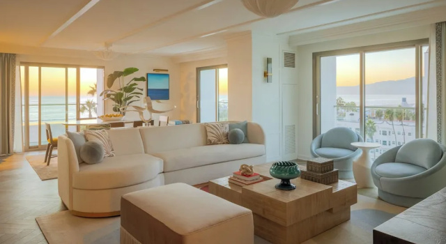 Двухместный люкс Pacifica oceanfront Regent Santa Monica Beach by IHG
