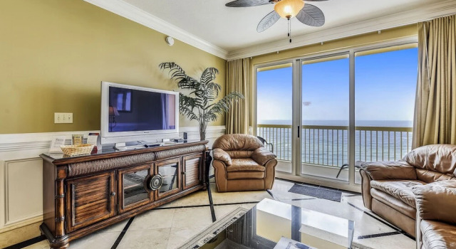 Calypso 1205 - Amazing Condo! Free Fun! Sleeps 4. Free Beach Chairs 1 Bedroom Condo by RedAwning