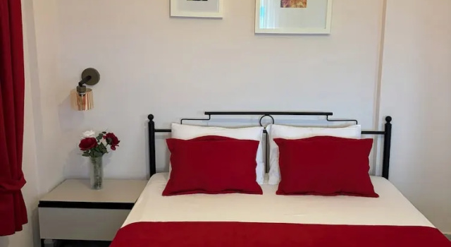 Luksusowy pokój z widokiem na morze Zeus kır evi