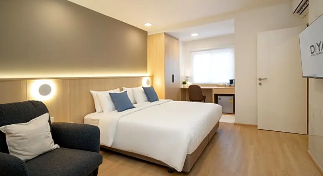 Семейный люкс с 2 комнатами Diya Hotel Bangkok