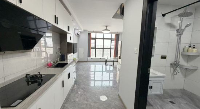Люкс Дуплекс с 2 комнатами Huai'an Xiaodi Homestay (Wanda Plaza)