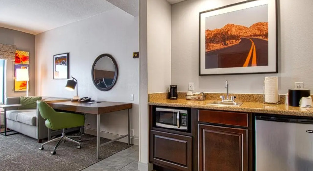 Двухместная студия Hampton Inn & Suites by Hilton Hemet Menifee Murrieta