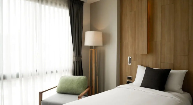 Двухместный номер Premier с балконом и с видом на город Brique Hotel Chiangmai