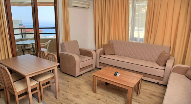 Апартаменты c 1 комнатой с балконом и с красивым видом из окна Yeniacun Apart Hotel