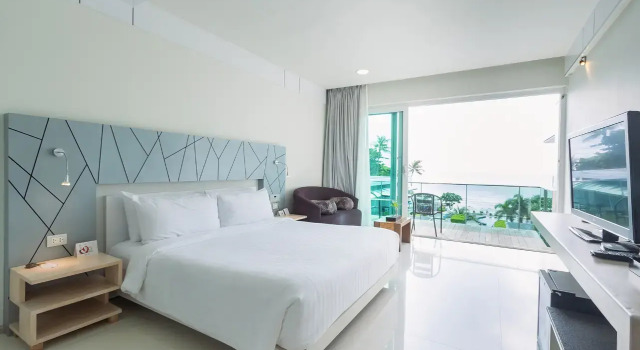 Двухместный номер Luxury с видом на море KC Beach Hotel Samui