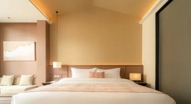 Кровать в общем номере Huizhou Longmen Banshan Meidi Homestay