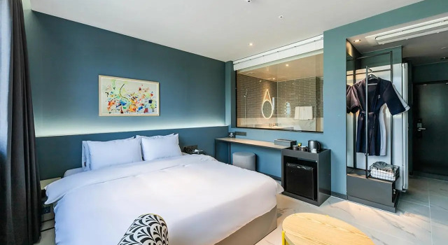Номер Deluxe Brown Dot Hotel Jinju