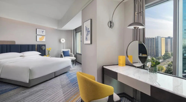 Люкс c 1 комнатой voco Changzhou Fudu by IHG