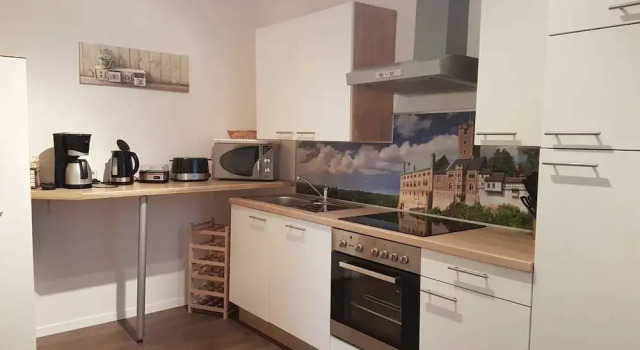 Appartamento seminterrato con balcone Haus Eveline - Ferienwohnungen unterhalb der Wartburg